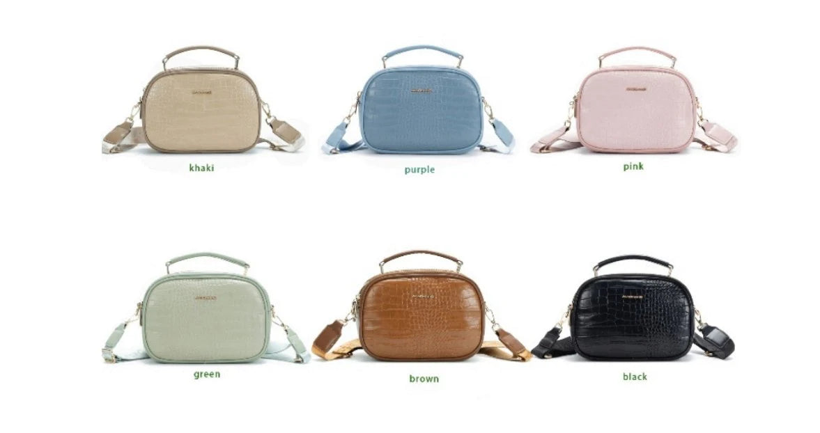 Crocodile Print Bag For Women - RashidExpress